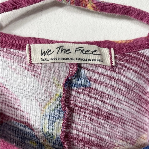 We The Free Pink Floral Camisole - Picture 3 of 7
